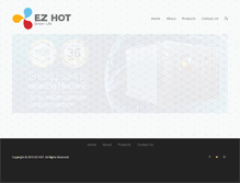 Tablet Screenshot of ezhot.com.my
